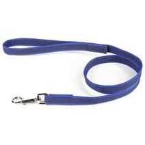 일본직발송 4. 율리우스 케나인 (Julius-K9) 율리우스 케나인 슈퍼 그립 리드 (핸들 포함) 블루 × 그레이, 길이 1m×폭 20mm  블루×그레이_