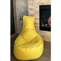 배안락 의자 핑크 중간 크기 75*30*65cm 부드러운 앉은 몸 모양 방수 내구성, 01 Yellow