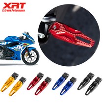 스즈키 GSX-R125 XRT 프론트 스텝 발판, 레드, 1개