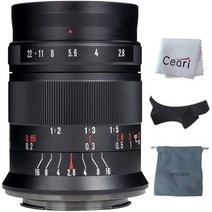 일본직발송 2. 7ARTISANS 60MM F2.8 II 매크로 렌즈 APS-C 수동 초점 NIKON Z5 Z6 Z7 Z9 Z6 MARK II Z7 MA, One Size, One Color