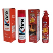 국산 KFI 국가검정품 간이소화기 간이소화용구/초기화재용, 5.화이어파이터119-370ml/440g, 1개