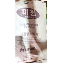 입자고운 미원25kg 입자작은 포대자루 미원조미료 대용량 글루탐산나트륨