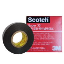 3M 33 전기절연용 비닐테이프 19mm x 10M, $1