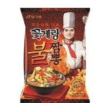빙그레 꽃게랑 불짬뽕 스낵, 70g, 10개입