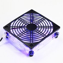 블루레이ODD 외장 리핑 4K 재생 플레이어 자동 120 mm USB LED 블루 레이 라디에이터 팬 라우터 수신기 dvr, 01 WHITE
