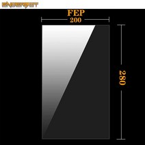 NFEP/FEP 필름 CREALITY /ANYCUBIC Photon Mono/Mono X/Mono X 6K M3 Plus 및 기타 5.5-8.9 인치 UV 수지, 04 FEP 280x200mm_04 6PCS