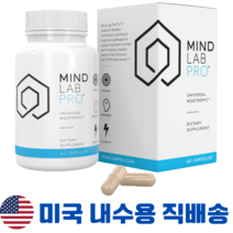 기억력향상 집중력강화 두뇌 부스터 영양제 Mind Lab Pro, 1개, 60정