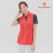 [올포유] [모델착장]여성 메쉬 집업 베스트 AWVEK4191-500_G