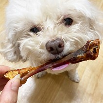 멍멍샵샵 애견 강아지 대형견 반려견 음식 수제 간식 오리날개, 400g, 4팩