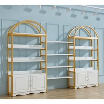 케이크 빵 진열대 디저트 베이커리 진열장 선반 매대, 80x30x200 올 화이트