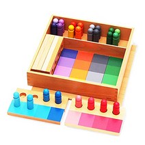 [MONTE Kids] 몬테소리 교구 - 유사한 색깔 정렬 작업 - Montessori 교육 장난감 교구 유아 조기 교육