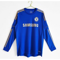 2012-13 첼시 레트로 긴팔 유니폼 홈 축구복 드록바 토레스 조콜 램파드 마킹 운동