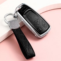 자동차 키 체인 아우디 스마트 원 클릭 시작 키 케이스 아우디 A3 A4 A5 A7 Q2 Q3 Q3 Q5 Q8 R8 RS3 RS4 R, 01 BLACK
