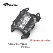 컴퓨터 CPU쿨러 Bykski CPU 워터 블록 AMD Ryzen 3600 5/3/7 AM4/AM3 X470/AM/FM 시리즈 프로세서 쿨러 지, 03 5V 3PIN ARGB Light