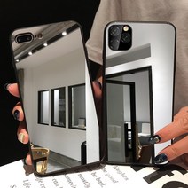 아이폰 14 케이스 호환 출시 black edge mirror phone case for iphone 13 12 11 pro max x xs max xr soft tpu 보호