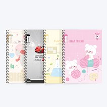 1000 스프링 그림일기장(단면) 초등노트, 여