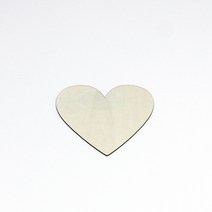 하트10cm 나무판 DIY 펜던트 공예장식품