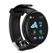 심박계 파워미터 심박수측정for xiaomi huawei d18 smart watch, 검은색