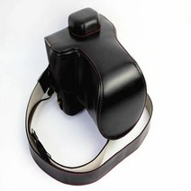 가죽 카메라 스트랩 피크 디자인 럭셔리 Pu 케이스 소니 A7II A7 마크 2 A7R2 A7R II 가방 커버 오픈 배터리, Black