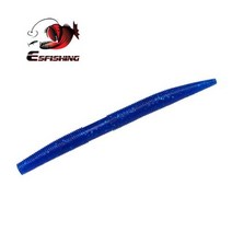 웜 기어 모터 ESFISHING 소프트 미끼 Senko 130mm 10pcs 스틱 Baits 모든 물고기 Pesca 낚시 미끼에 대한 Leurre Souple Wobblers 무료, Blue+130mm 10pcs