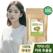 국내산 키위 추출물 효소 악티니딘 액티니딘 악타진, 1봉, 200g