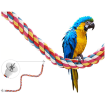 다굿 자유모양(와이어) 앵무새 그네 컬러 새장 횟대 새그네, 40cm