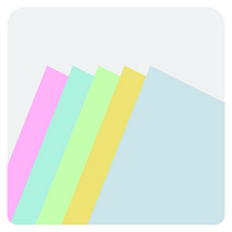 ⓗ 단면칼라보드롱 F-파스텔 5T 600x900(5장/박스), 단품