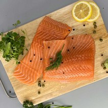 노르웨이 프리미엄 생연어 500g 1kg 연어 필렛 소스3종 증정 (초고추장 + 간장 + 와사비)