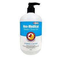 네오메디컬 손소독제 핸드클린겔 / 펌프형 / 에탄올 62% / 500ml *1개
