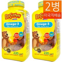 Lil Critters 릴크리터스 오메가 -3 220 구미 2병