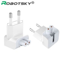 전원 어댑터 충전기 wall ac detachable electric euro eu plug duck head power adapter for ipad iphone usb, EU 플러그, 흰색 1 개