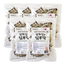 소담 남원 찹쌀 갓튀긴 김부각 알뜰세트 큰용량 100g*5봉(500g) 당일발송 안전배송 다니엘헤니 최애과자, 100g, 5봉