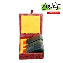 신진사 각종 전각돌 세트 모음(신몽고석 부용석 녹석 해월석 황아석 홍화석), 녹석세트/9푼