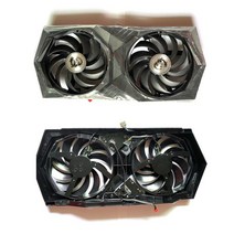 컴퓨터 95mm PLD10010B12HH 4 핀 RTX3060 TI GPU 팬 MSI Radeon RX 6700 XT 게이밍 X GeForce RTX 3060 Ti 냉각, [05] Shell and fan