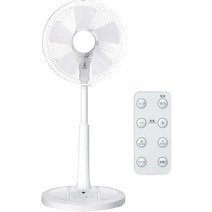 고이즈미 일본정품 선풍기 저소음 초강력 DC모터 8단계 리모콘, 3) 3) 리모컨이 있는 AC 모터