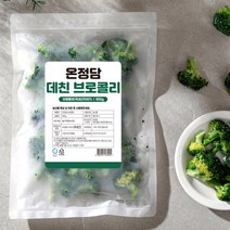 온정담 데친 브로콜리 (냉동) 국내산, 데친 브로콜리(냉동) 500 G x 2개