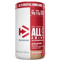 Dymatize All 9 Amino 주시 워터멜론 450g(15.87oz), 쥬시워터멜론