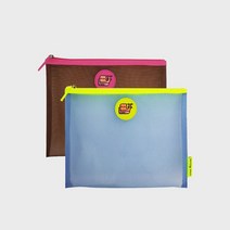 댄싱웨일 매쉬 파우치 L