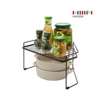 [한샘] S.O.K Kit 코너 정리랙, 상세 설명 참조, 종류:한샘 0173087 코너 정리랙 브라운