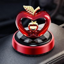 신차 선물 커플 여성 사과 선물용차량용방향제 향기 냄새 탈취 데코 경차, 레드, 블랙체리