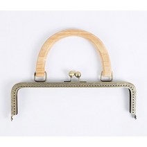 핸디로 우드핸들 프레임 25cm Artyzen 2507S 엔틱 (레드브라운), 내츄럴