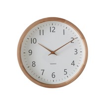 타임 원목 벽시계 대형_내추럴, 단품