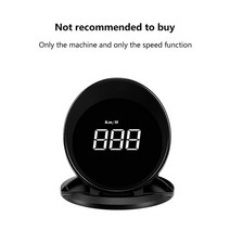 자동차 계기판 HUD zqkj g6 hud gps 시스템 모든 헤드 업 디스플레이 디지털 속도계 자동 전자 액세서리 과속 경보 lcd 화면, g6 기본 버전