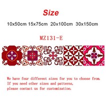 레드 요소 스트립 세라믹 타일 벽 스티커 주방 유리 허리 벽지 홈 장식 방수 비닐 diy 아트 벽 데칼, 20cmx100cmx1pc, mz131e