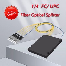 fdf FC/UPC 1x4 PLC 광섬유 분배기 단일 모드 커넥터 FTTH SC ABS 광 상자