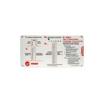 r410a Trane R 410A R410A 과열 과냉 HVAC 계산기 충전 차트