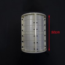 30cm 11.81in 광택 기둥 abs 플라스틱 내구성 둥근 콘크리트 받침대 기둥 몰드 부리 잎 amp 일반 엠보싱, 높이 50cm