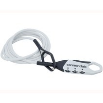 CANNONDALE(캐논데일) 남록 180 와이어 락 [화이트 5 mm×1800 mm] CP1870U40OS
