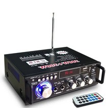방송 음향 오디오 출력 증폭기 스피커12v220v bt-298a 2ch lcd display 300w 300w digital hifi audio stereo power fm, 상세내용참조