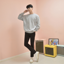 GBM 히든 사이드 테크밴딩 슬랙스 블랙.